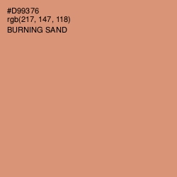 #D99376 - Burning Sand Color Image